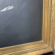 Vintage Portrait Painting on Canvas - Etsy