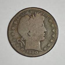 1900-S Barber 50C (#17118) AG-G. | eBay