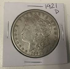 1921-D - The ONLY Denver Minted Morgan Silver Dollar - 90% - Last Year Historic | eBay