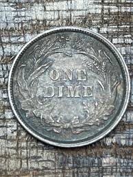 1898 10c US Barber Dime - 90% Silver ~ Toned ~ Full LIBERTY ...