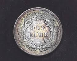 1891 Liberty Seated Dime XF - US Coin — Huntington Stamp ...