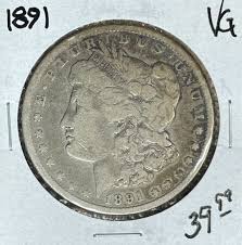 1891 MORGAN SILVER DOLLAR ~ VG ~NICE COIN~ | eBay