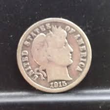 1915 United States Barber Dime - 10 Cents - Philadelphia ...
