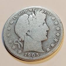 1905-P Barber Half Dollar -1106-3 | eBay