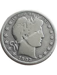 1/2 Dollar 1902 O Barber Half Dollar