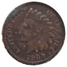 1908-S Indian Head Cent "Pitting" (VF) – CCI