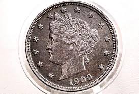 1909 Liberty Head Nickel - 1909 V Nickel - 1909 P Nickel ...