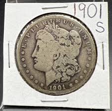1901 S $1 Morgan Silver Dollar Coin VG Very Good Circ #A ...