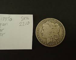 US 1887o Morgan Silver Dollar Circulated - Etsy