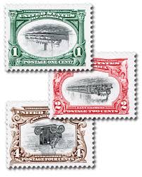 3505a-c - 2001 1c-4c Pan-American Inverts, Set of 3 Stamps ...