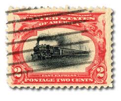 295 - 1901 2c Empire State Express, Carmine & Black - Mystic ...