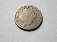 1894 Liberty Head "V" Nickel Coin Value Prices, Photos & Info
