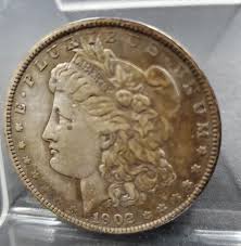 1902 P Morgan Eagle Dollar Coin Variety VAM 4 Double Ear ...