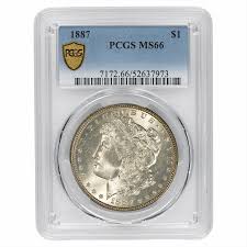 1921 Morgan Silver Dollar $1 PCGS - U.S. Coins and Jewelry