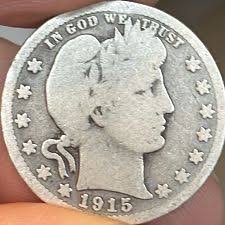 1915 Barber Quarter Coin Value Prices, Photos & Info
