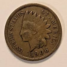 679 USA 1907 Indian Head Penny VF Cond Vintage Collectible ...