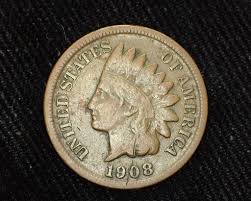 1908 S Indian Head Penny/Cent VG - US Coin — Huntington ...
