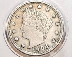 1904 Liberty Head Nickel - VG (very Good) Condition - 1904 V ...