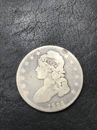 1834 Capped Bust Half Dollar O-111 R-1 Small Date Small ...