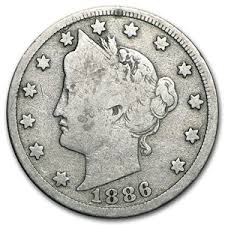 Buy 1886 Liberty Head V Nickel Good | APMEX