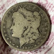1880 S Very Old morgan silver dollar B06 | eBay