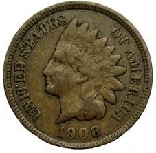1908 U.S. Indian Head Cent / Penny Coin at Amazon's ...