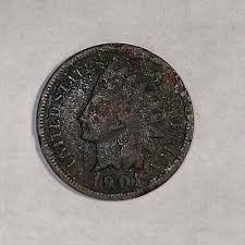 1901 Philadelphia P Mint Indian Head Cent / Penny Copper ...