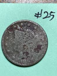 1888 LIBERTY "V" NICKEL, #25 | eBay