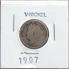 1907 Liberty Head V-Nickel 75% Copper 25% Nickel | eBay