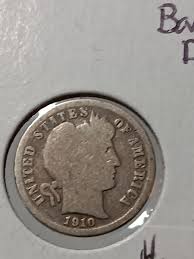 👉1910 Barber Dime Average Circulated Condion O/471 | eBay