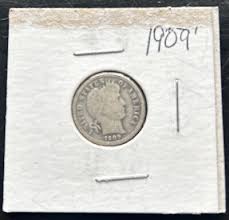 1909-P Barber Dime 90% Silver Average Circ | eBay