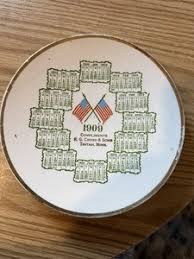 1909 Calendar Plate | eBay
