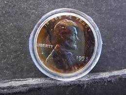 1959 Lincoln Cent Penny Toned