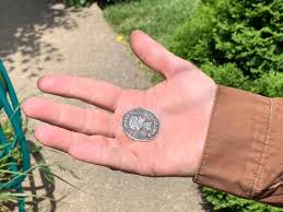 Solid Sterling Silver Coin of the Goddess Fortune - Etsy Denmark