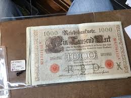 1910 One Thousand MARK, 1000 Mark, Berlin German 1000 ...