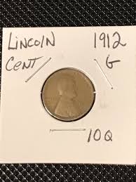 1912 Lincoln Cent G | eBay