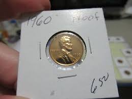 1960 Gorgeous Proof Cent, US Vintage Coin, Lincoln Penny ...