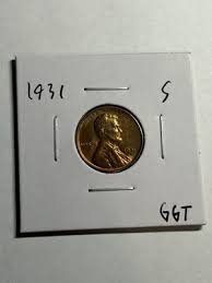 1931-S Lincoln Wheat Penny Cent Gem BU Red Key Date | eBay