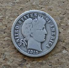 1915 Barber Dime - G/VG (Good-Very Good) Grade / Condition ...