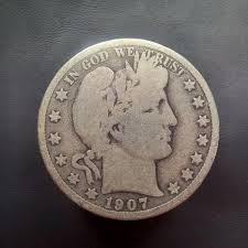 1907 D Barber Half Dollar - Very Good Condition. -#0235 | eBay