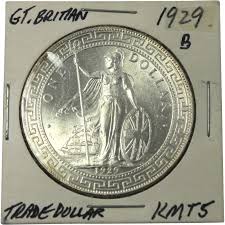 1929 B Great Britain UK Trade Dollar. For Sale at Ruby Lane
