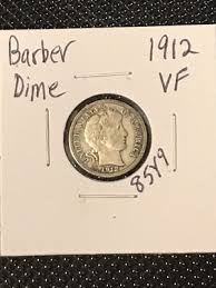 1912 Barber Dime VF | eBay
