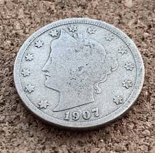 1907 Liberty Head Nickel - V Nickel - Liberty Nickel - 1907 ...