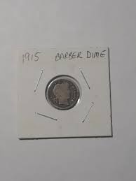 1915 Barber Dime | eBay