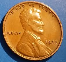 1933 Brown variety COPPER Wheat Penny Natural | Mercari