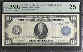 1914 Year Grade 25 US Federal Reserve Large Notes for sale | eBay