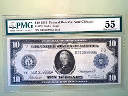 $10 Grade 55 US Federal Reserve Large Notes for sale | eBay
