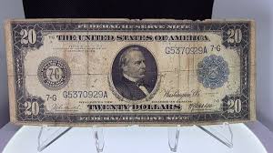 🔥$20 1914 Federal Reserve Note Large Bill Circulated🔥 | eBay