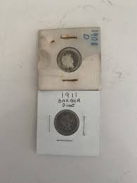 Old silver Old Barber Dimes | eBay