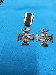 WWI Imperial German Iron Crosses Military Metal FW 1813 W ...